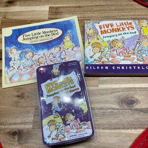 Five Little Monkeys Books and Game